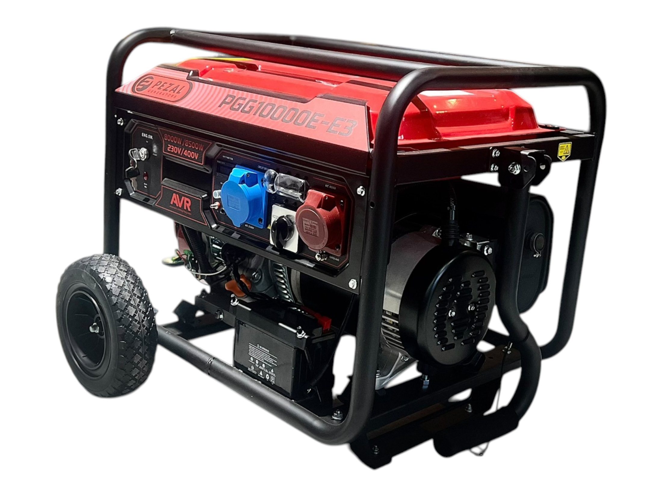 Pezal 10000e-e3 8.1 kVA benzinli jenerator - Monofaze / Trifaze Fotograf 2