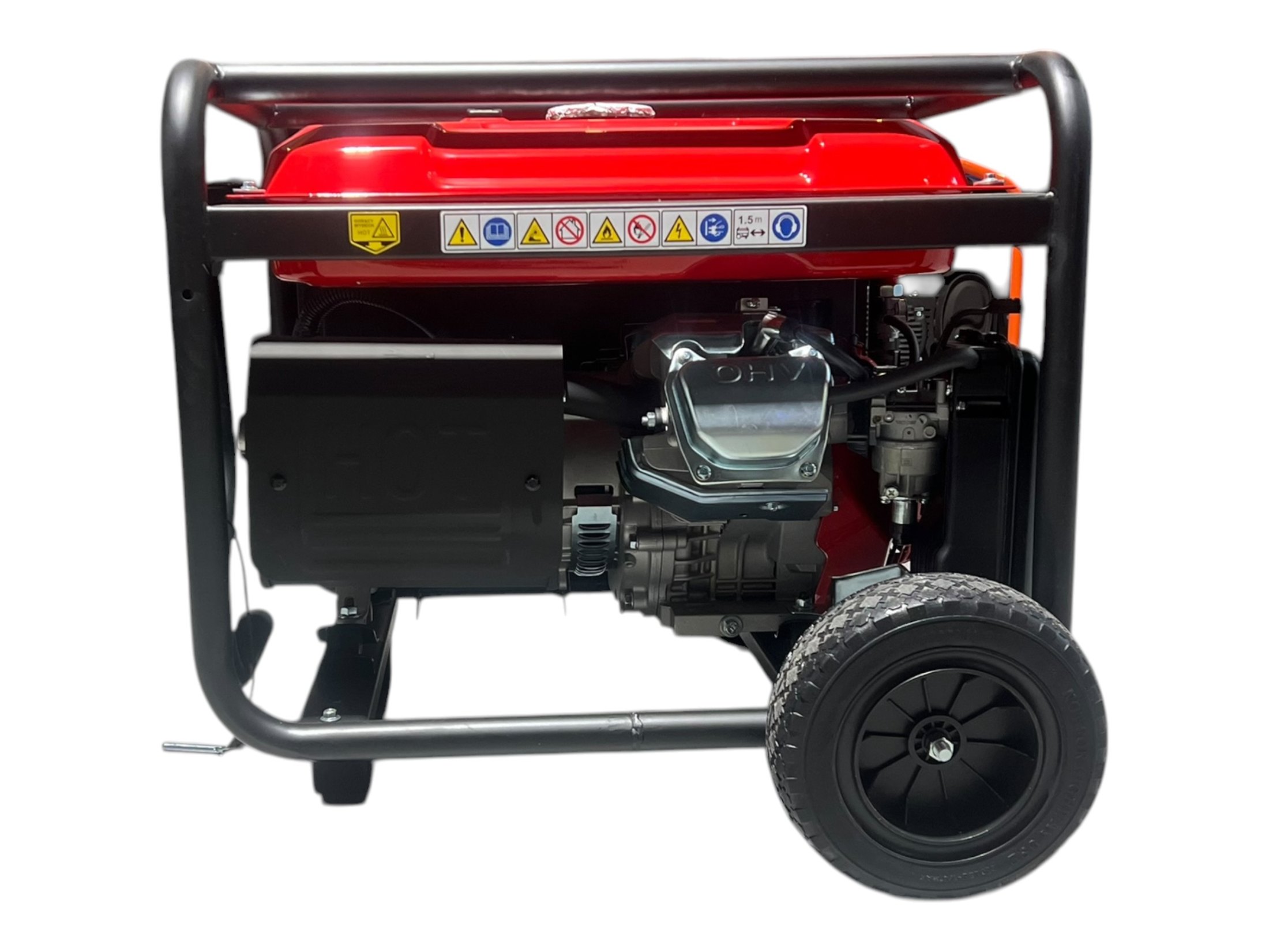 Pezal 10000e-e3 8.1 kVA benzinli jenerator - Monofaze / Trifaze Fotograf 3