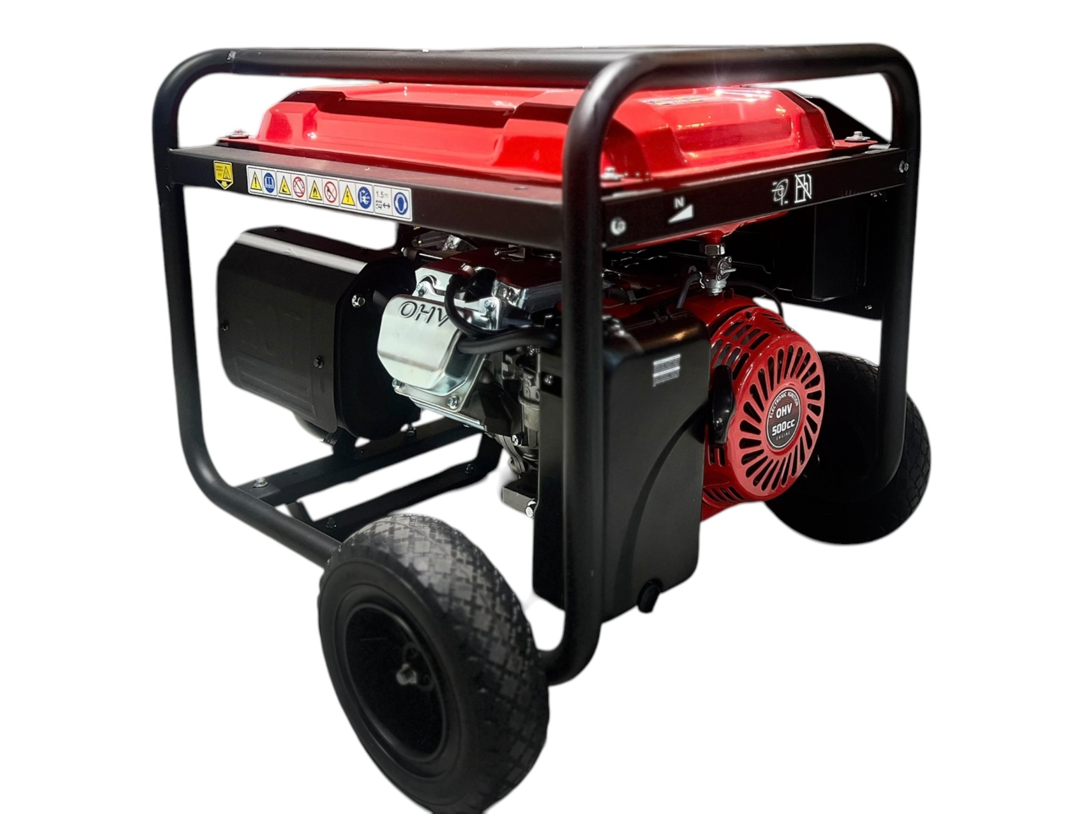 Pezal 10000e-e3 8.1 kVA benzinli jenerator - Monofaze / Trifaze Fotograf 4