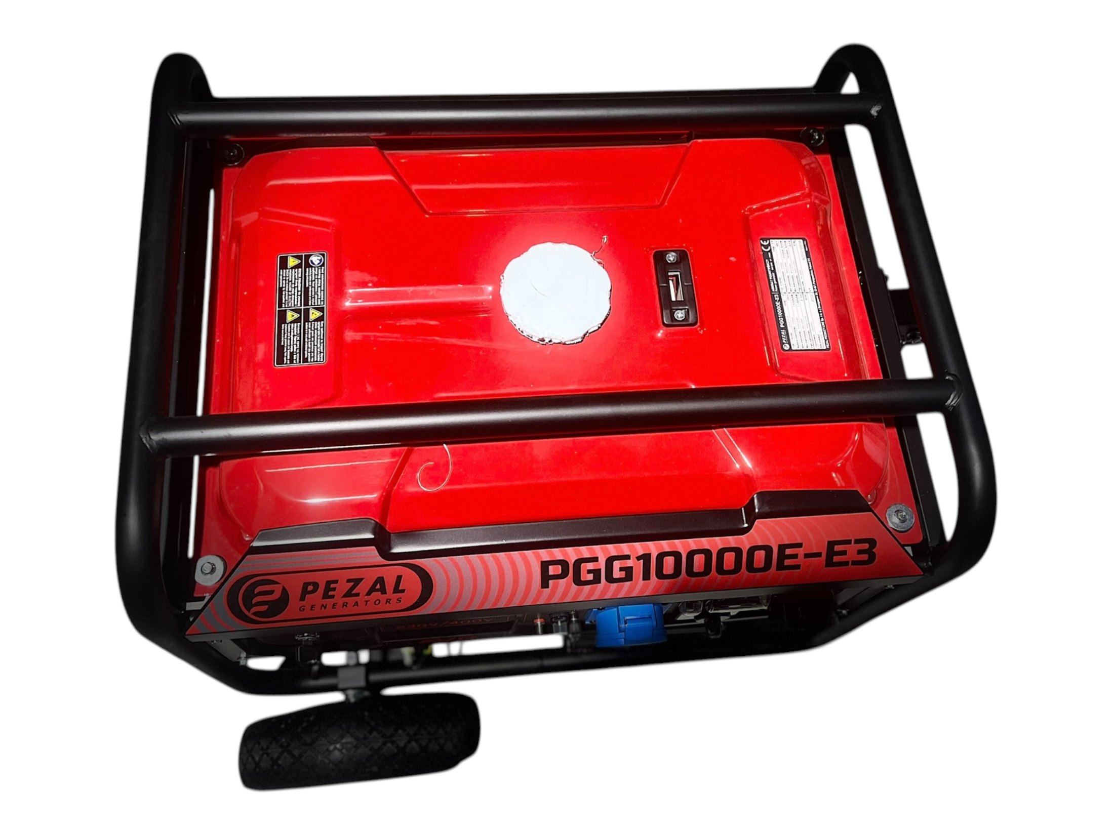 Pezal 10000e-e3 8.1 kVA benzinli jenerator - Monofaze / Trifaze Fotograf 5