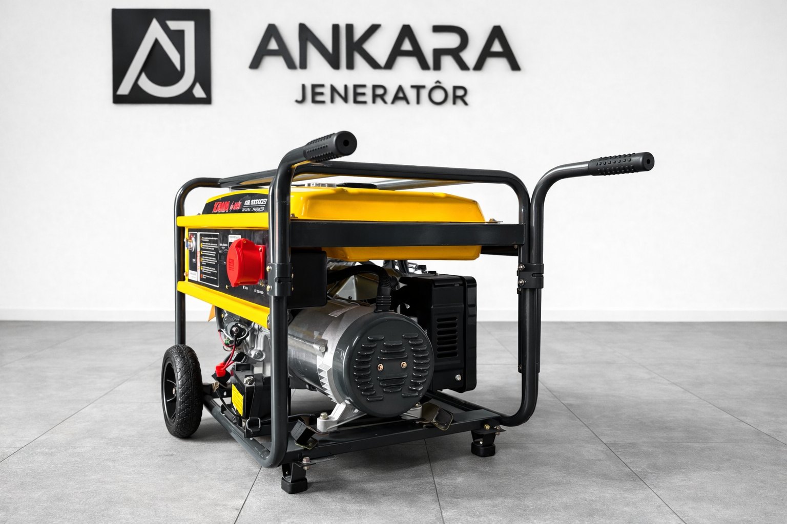 KAMA 10KVA BENZİNLİ 220 MONAFAZE JENERATÖR Fotograf 2