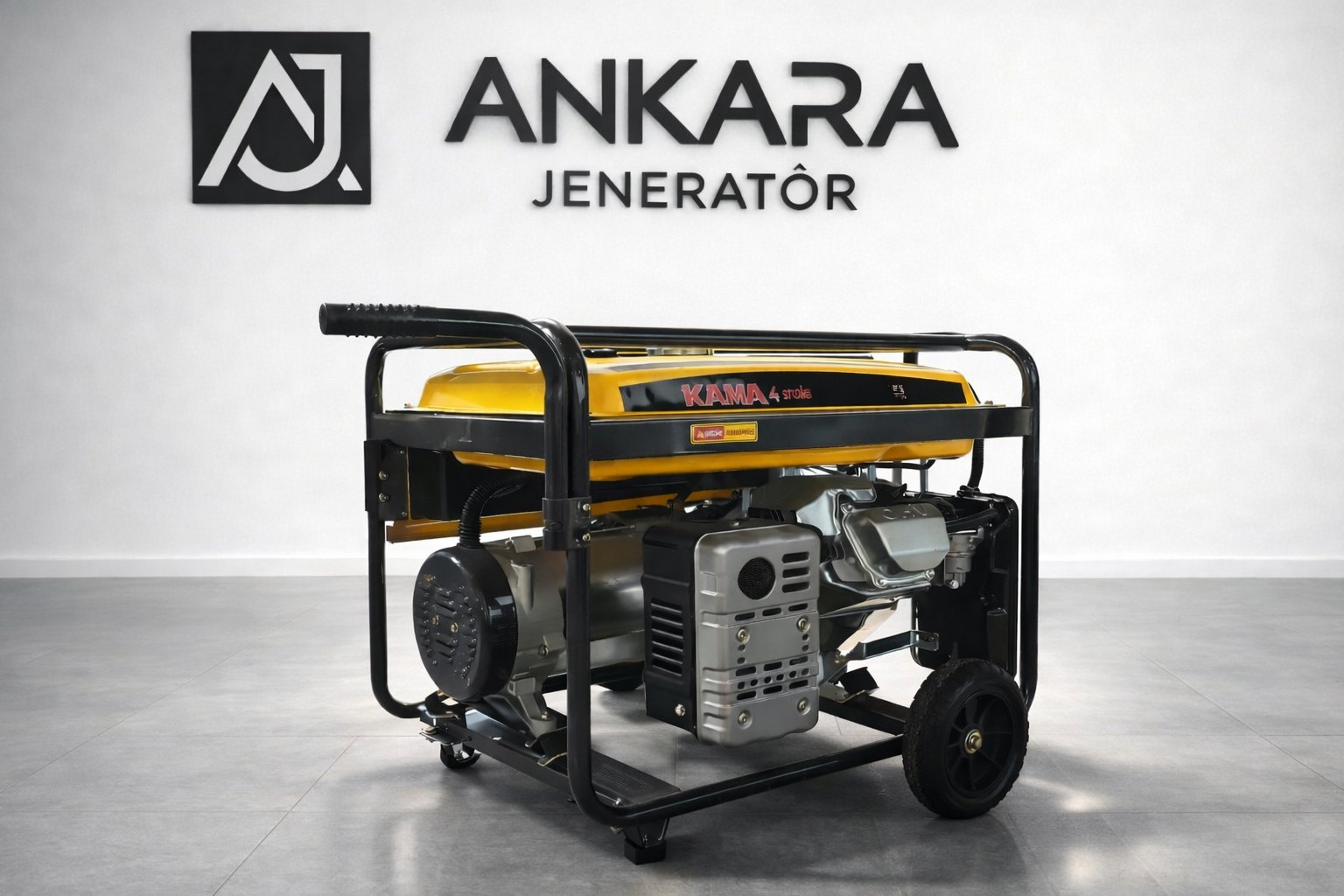 KAMA 10KVA BENZİNLİ 220 MONAFAZE JENERATÖR Fotograf 4