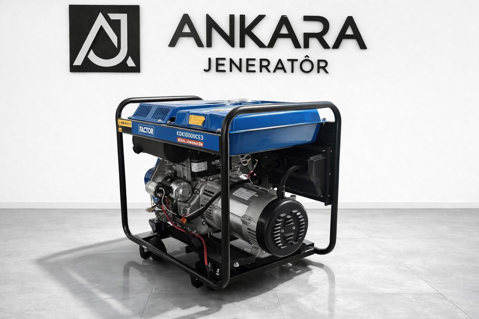 10 KVA DİZEL TRİFAZE 380 JENERATÖR Fotograf 5
