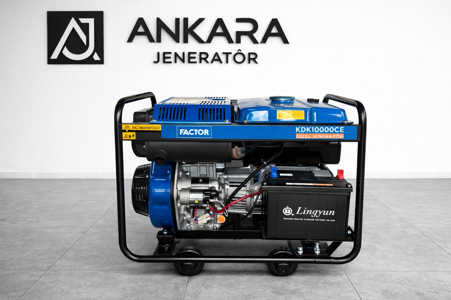 10 KVA DİZEL MONAFAZE 220 Fotograf 6