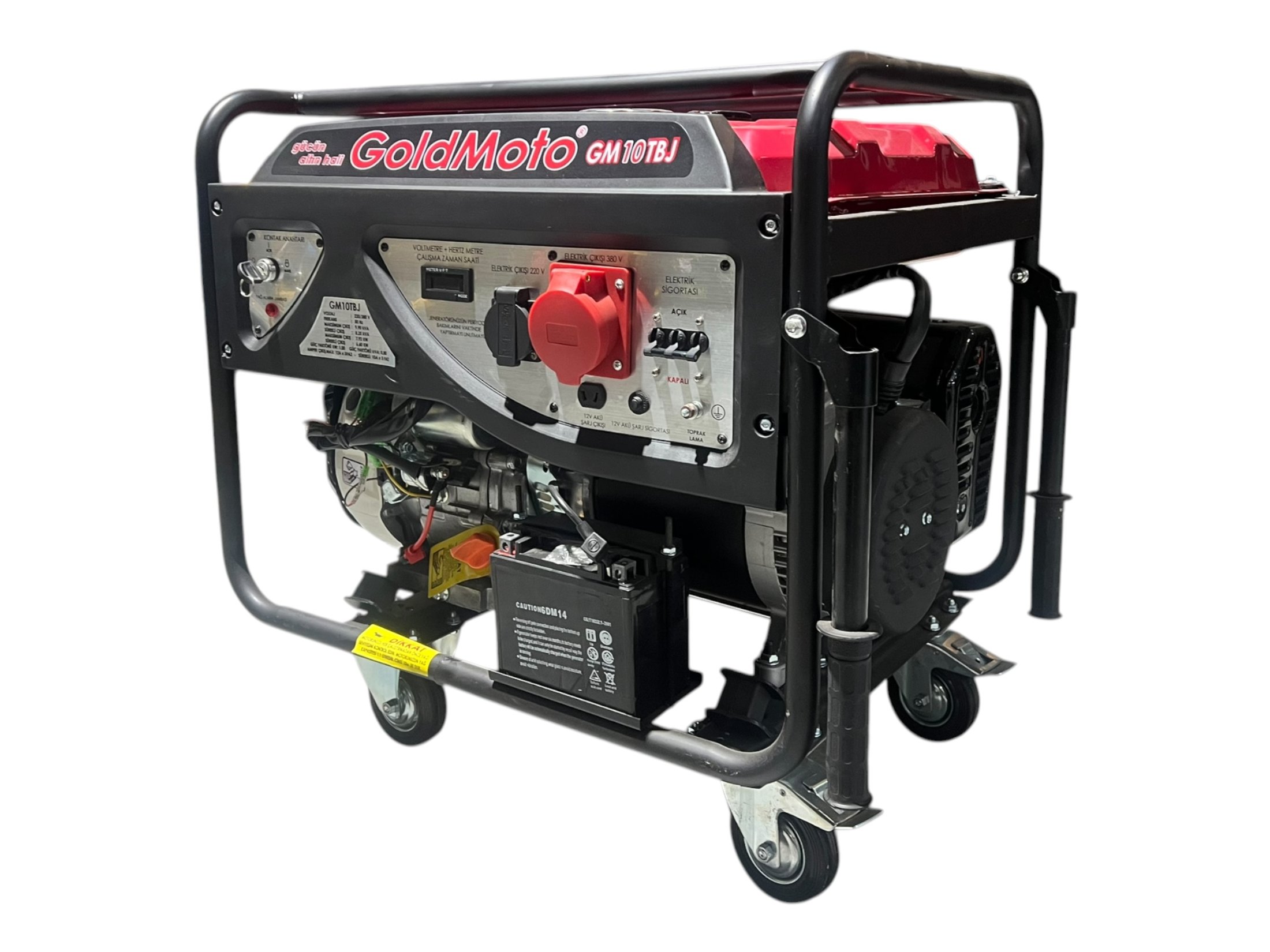 Goldmoto gm10tbj 10 kVA benzinli jenerator - Trifaze Fotograf 2
